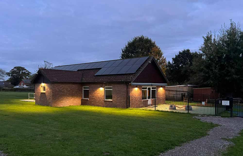 netley marsh community hall lights